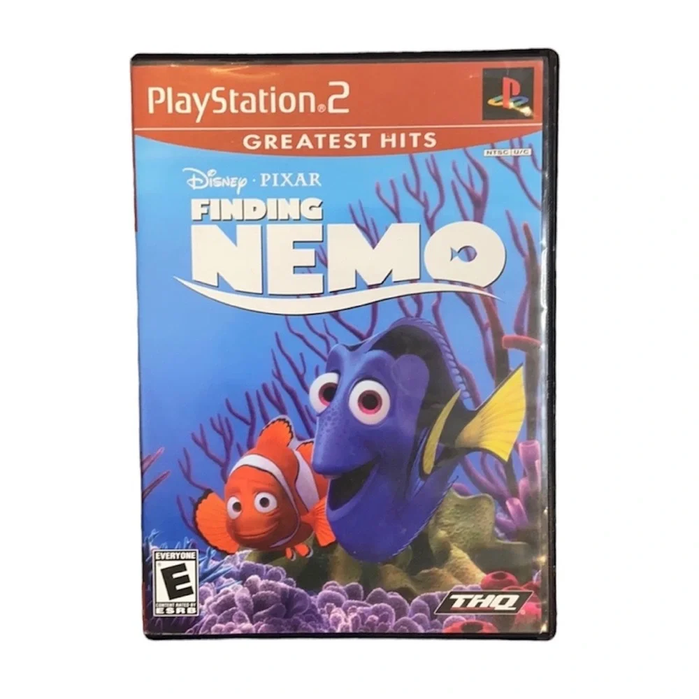 Play Station 2 Pixar Finding Nemo Greatest Hits
